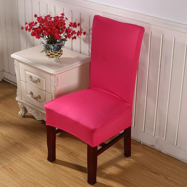 Couvertures de chaise élastiques extensibles d'impression florale pour la couverture de chaise de Banquet de bureau de salle à manger de mariage extensible universal size gray