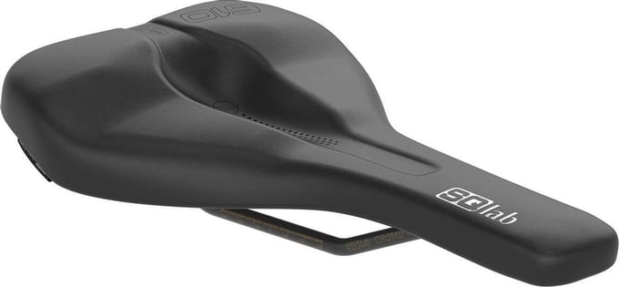 SQlab 610 Ergolux Active 2.0 Zadel, zwart Breedte 16cm