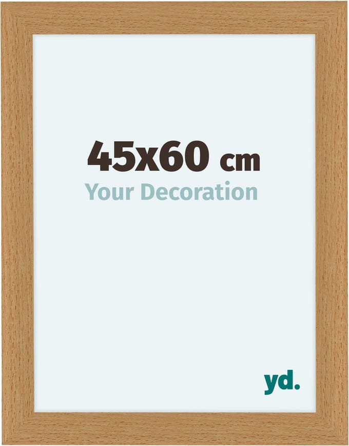 Your Decoration - Fotolijst 45x60 cm - MDF - Beuken - Como