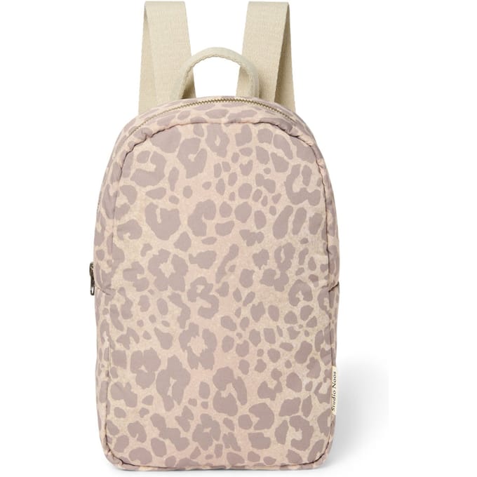 Studio Noos rugzak mini beige leopard