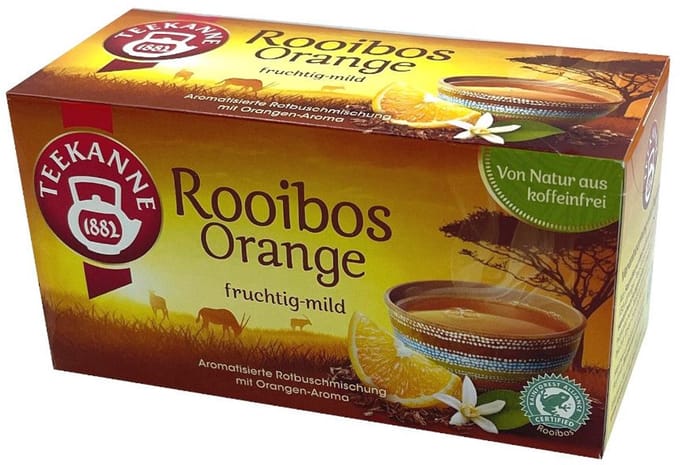 Teekanne Rooibos Orange