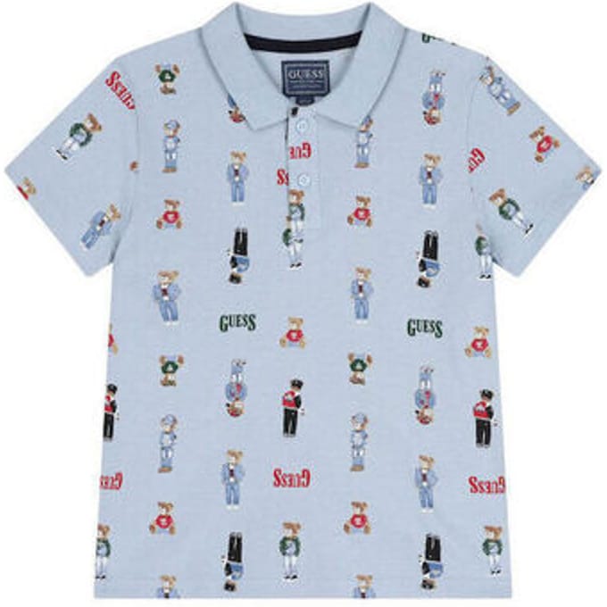 Polo Shirt Korte Mouw Guess N6RP01KBV51