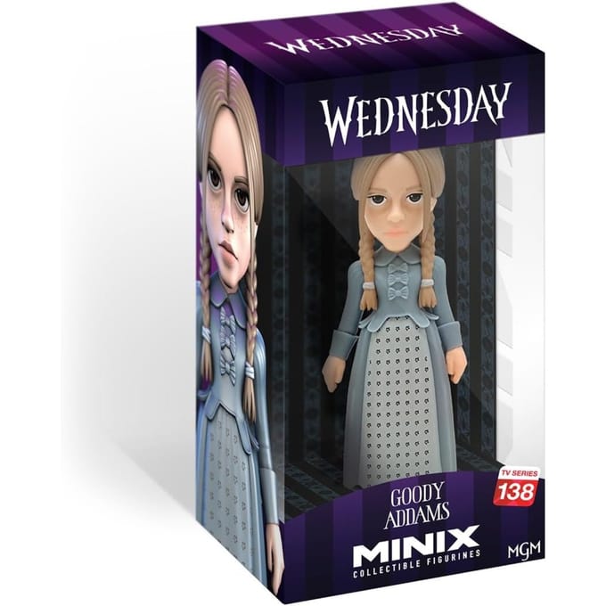 Minix - TV Series #138 - Wednesday - Goody Addams - Standbeeld 12cm
