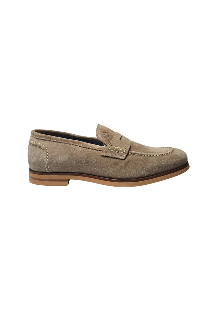 pb10182G9ecam218 Pollini Mannen Suede Grey