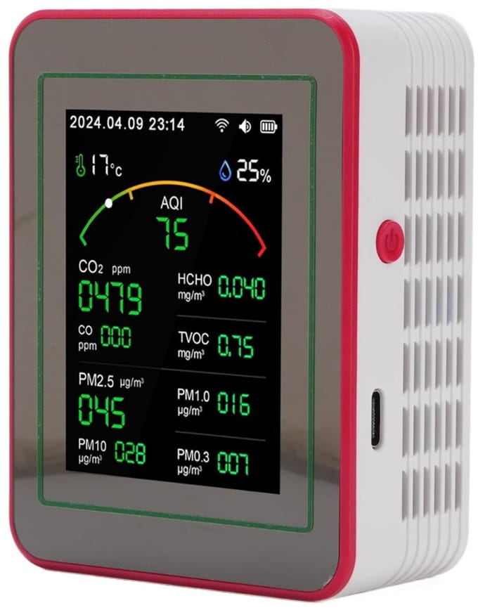 White-Label® CO2 Meter - Hygrometer - Luchtkwaliteitsmeter
