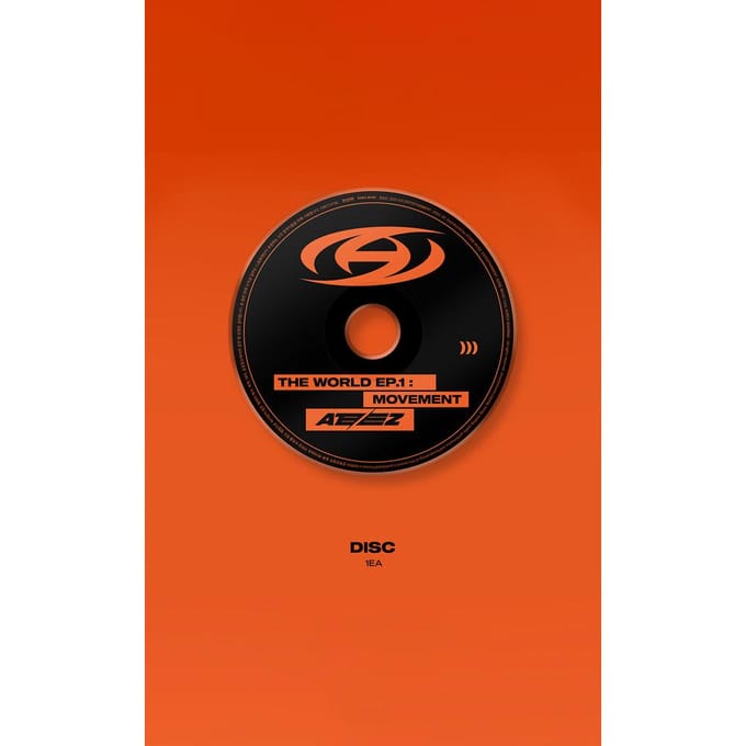 ATEEZ - [LE MONDE EP.1 : MOUVEMENT] Digipack ver. Random 1 black