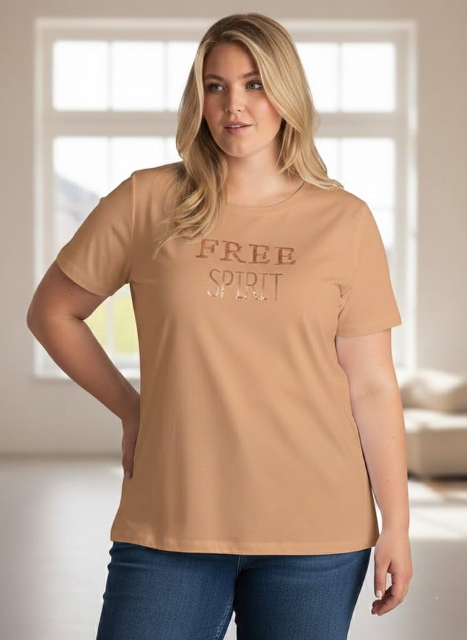 YEST CURVE Hadjer Essential - Soft Terra - maat 2(50)
