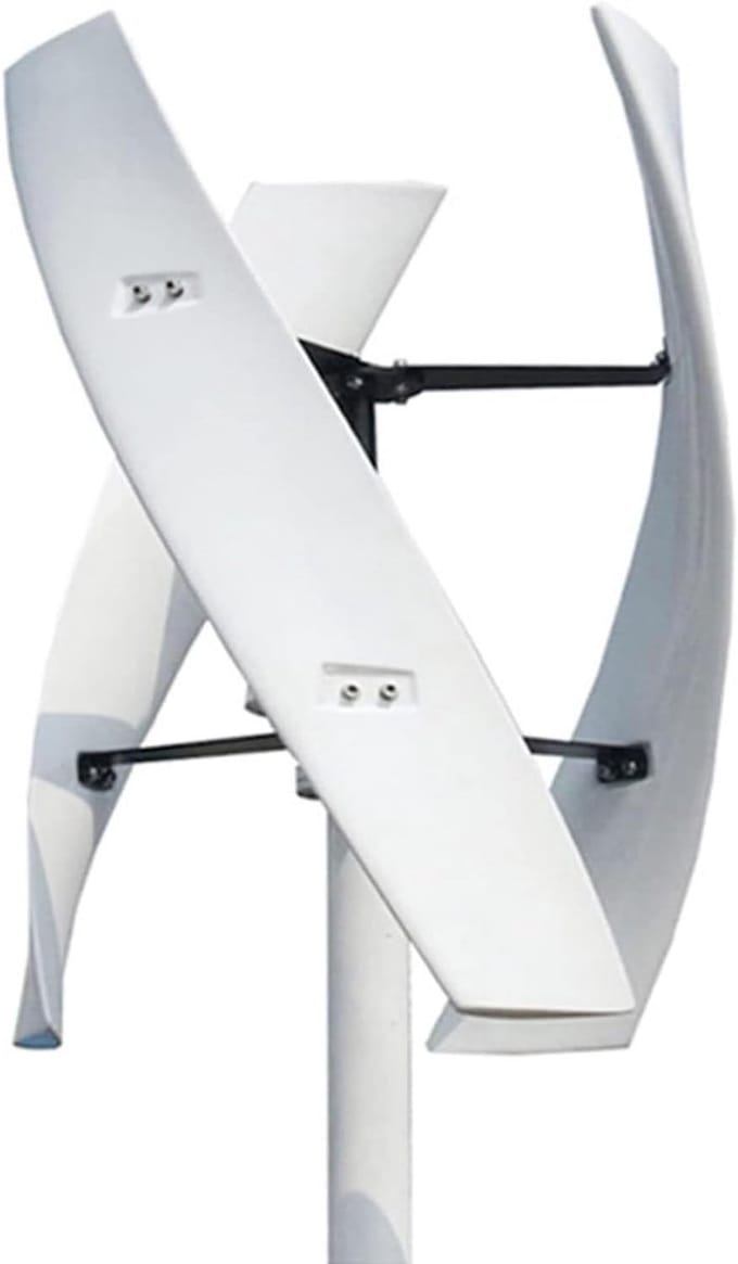 Verticale Windturbine - Energie Generator - Duurzame Stroom - Stille Werking - 53cm Rotor Diameter