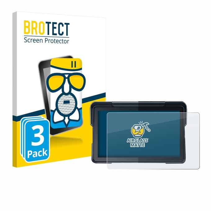 BROTECT - Screenprotector voor Lamtto RC19 7" - Folie Beschermfolie Beschermglas matte 3 Stuks