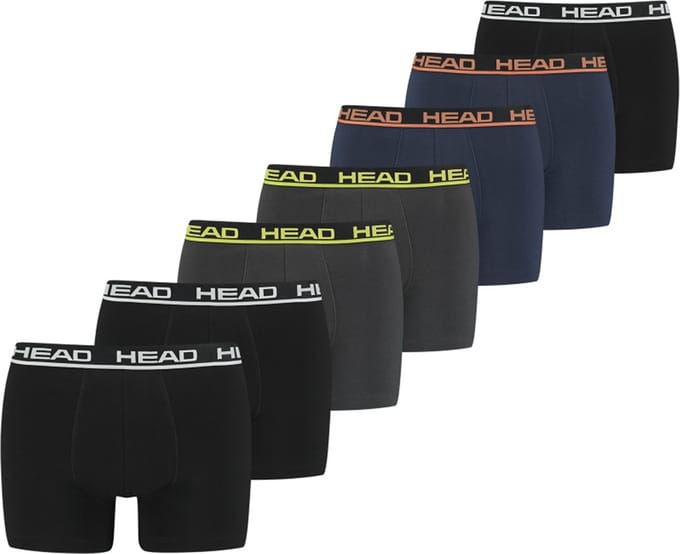 HEAD Set van 7 herenboxershorts, basisbroeken, ondergoed