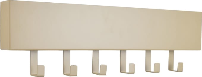 LOFT42 Mula Wandkapstok - 61x19x6 - Beige - Metaal - 6 haken