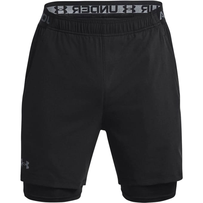 Regular fit short met geïntegreerde tights model 'Vanish'