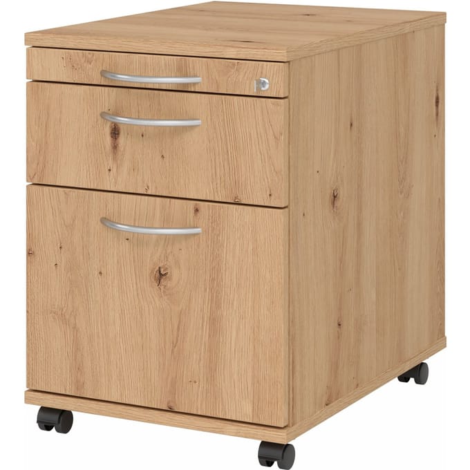 SIGNA AC20 BM - Rolcontainer Knoestige Eiken Metalen handgreep