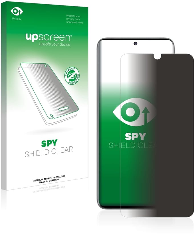 upscreen - privacy screenprotector voor Samsung Galaxy S20 - Folie Beschermfolie Blauwlichtfilter