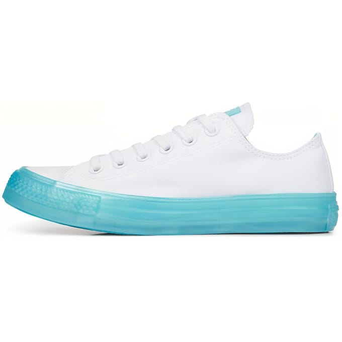 Converse Dames Chuck Taylor All Star Low 'White Bleached Aqua' 35 white