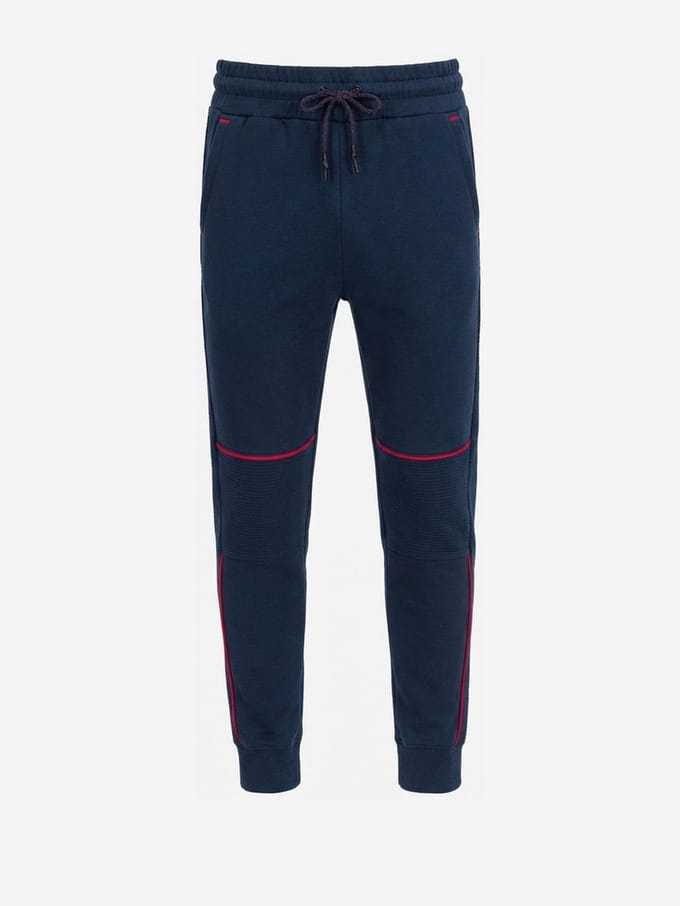 OMBRE Broek - Regular Fit - Katoen - Effen Grijs Gemêleerd XXL
