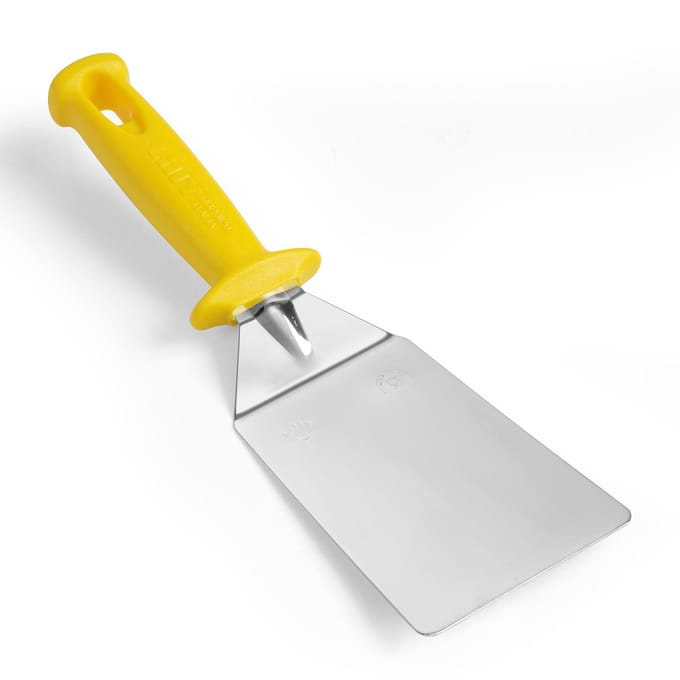 Roestvrijstalen spatel 12 cm - Ideaal voor steaks en grillen