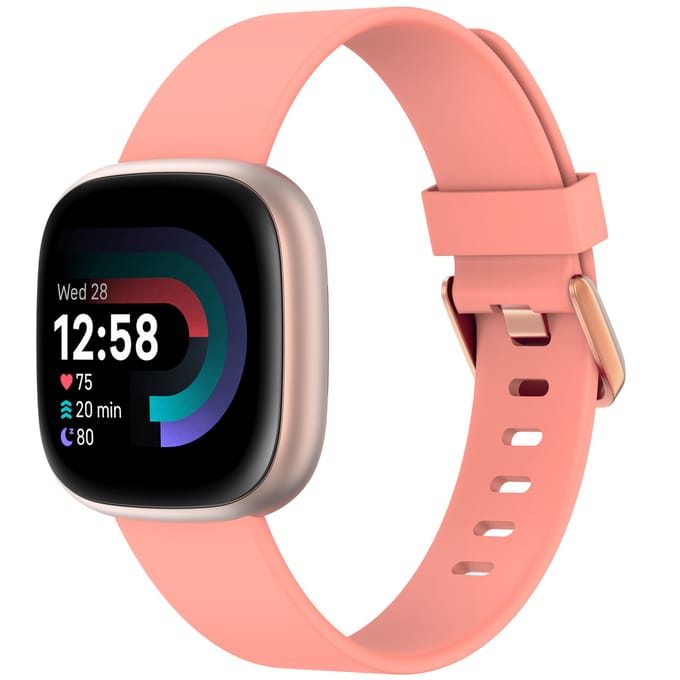 imoshion Siliconen bandje voor de Fitbit Versa / Versa 2 / Versa Lite - Maat S - Grapefruit