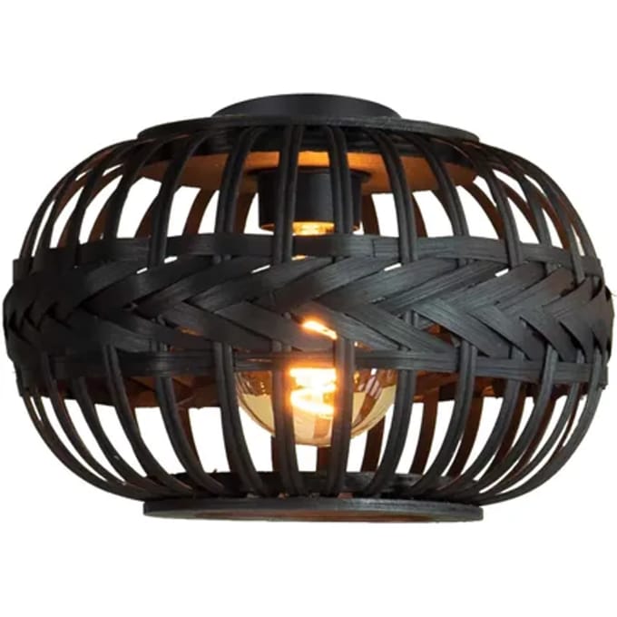 Eglo Plafondlamp Towcester Zwart ⌀38cm E27