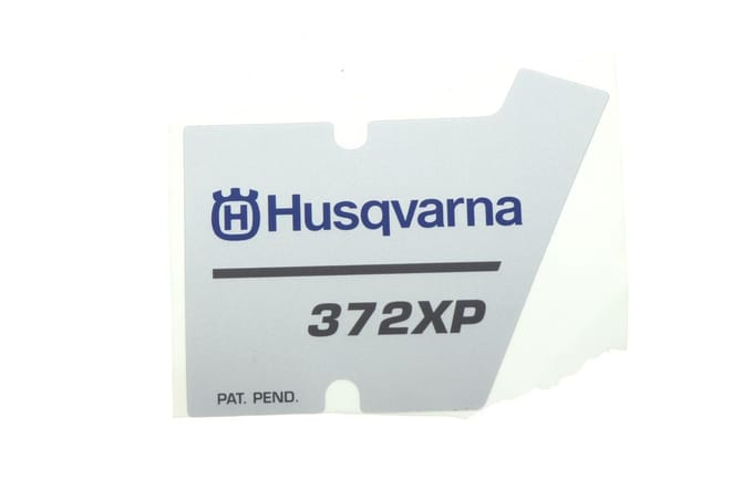 Husqvarna 372xp starterkap sticker