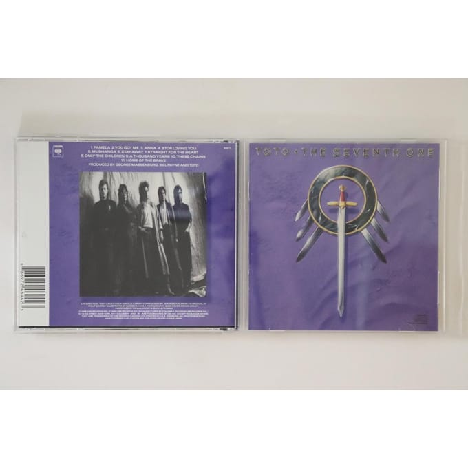 CD TOTO - Seventh One CK40873,40873 Columbia 2008 US Rock Gebruikt gray