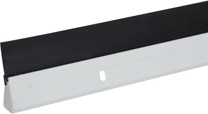 Lange Aluminium Deur Bodemafdichting - 1-5/8 Inch x 36 Inch - Zilver