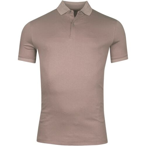 Giordano Lino Liquid Cotton Short Sleeve Polo Kitt / male