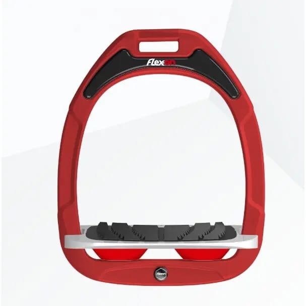 Ingeklapte Grip Rood/Grijs/Rood Flex-On Green Composite