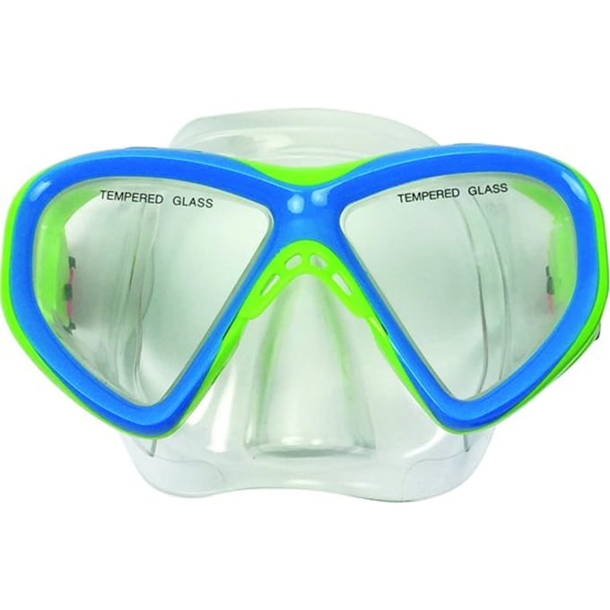 Tunturi Duikbril - Kinder duikbril - Junior - Groen/Blauw