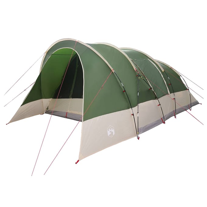 vidaXL - Tunneltent - Groen - 560 - x - 395 - x - 212 - cm