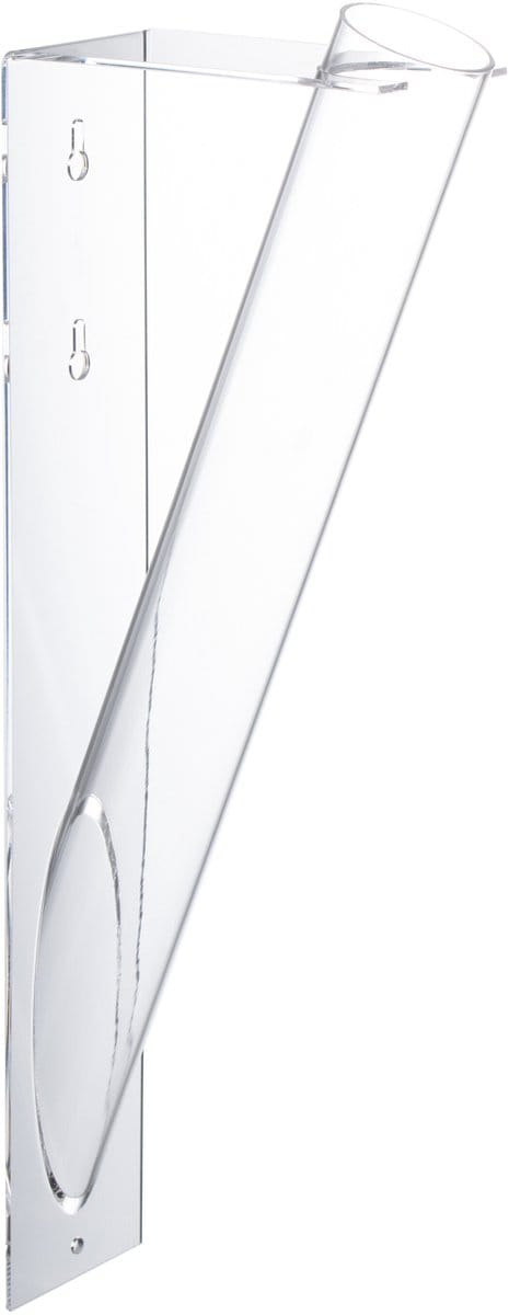 J-Line vaas Tube - kunststof - transparant - large