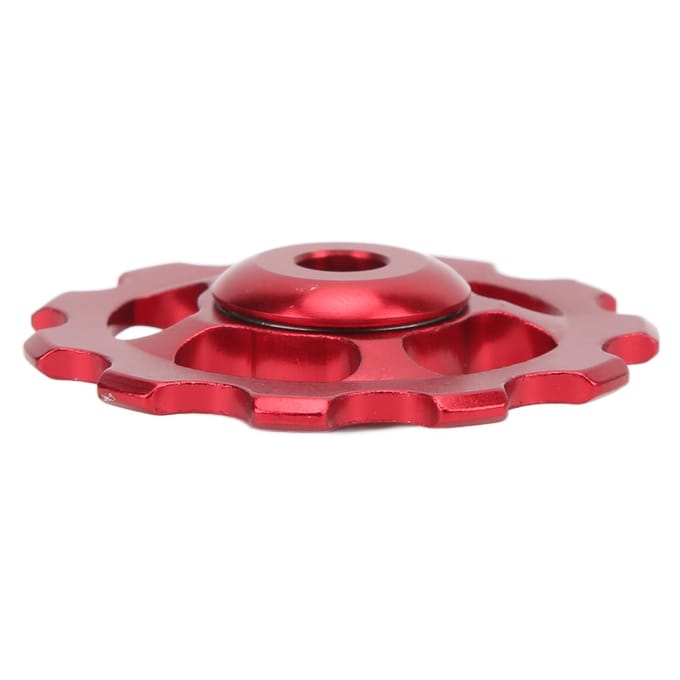 Pignon de VTT en alliage d'aluminium 11 dents, volant d'inertie, roue de guidage, vélo remplaçable red