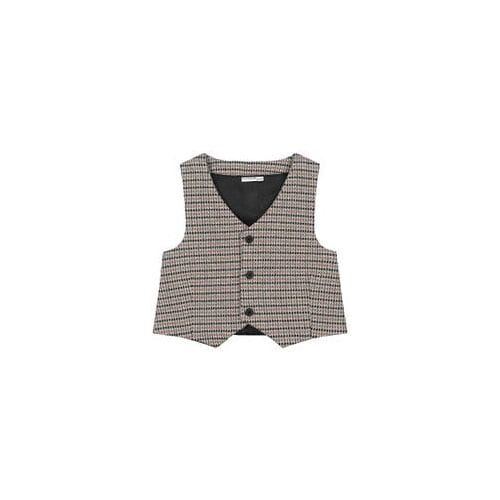 Prénatal peuter gilet Cloud Grey Melange 122 heren