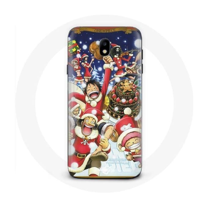 Coque pour Samsung Galaxy J7 2017 One Piece Christmas Day Anime Manga
