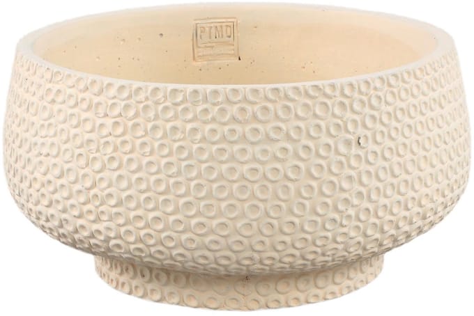 PTMD - Schaal Laim - Beige - 30x30x15cm