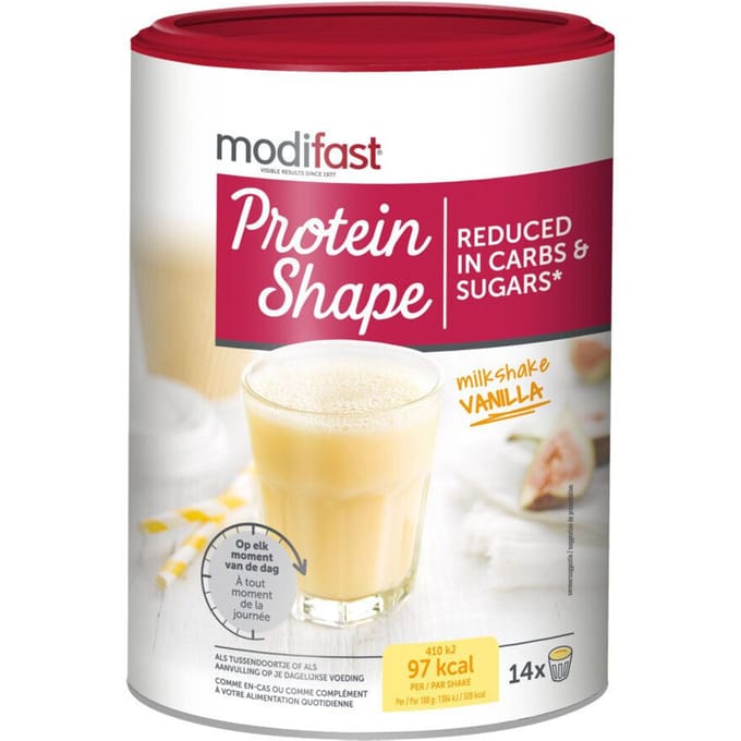 Modifast Proteine shape milkshake vanille 420 Gram