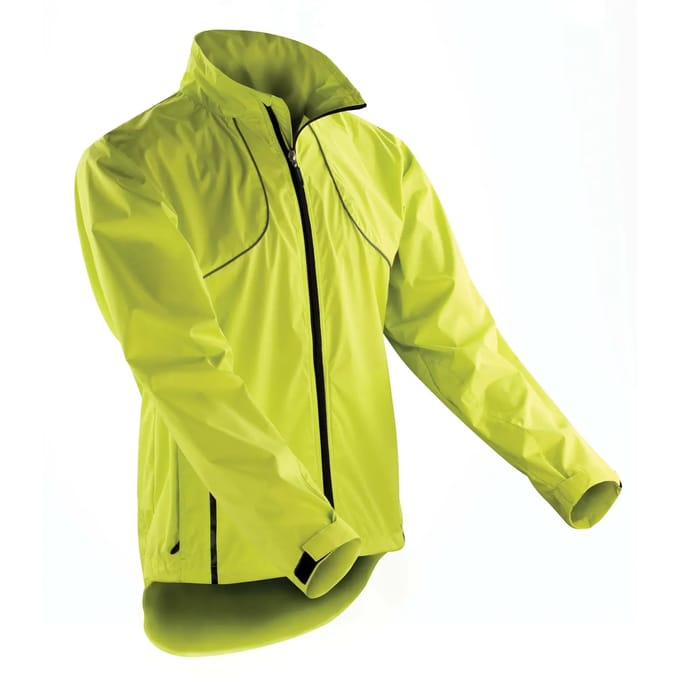 Spiro Unisex Crosslite Trail & Track Jacket S185X - Neon Lime - M