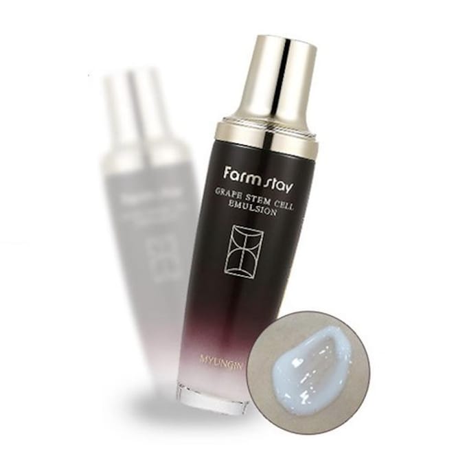 Farmstay Emulsion Cellules Souches de Raisin Hydratante Revitalisante 130ml black