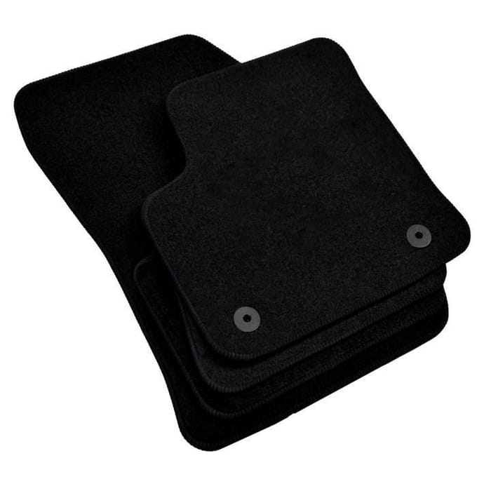 Tapis de sol - Opel - Corsa F - Noir - 4 pièces - Antidérapant et imperméable