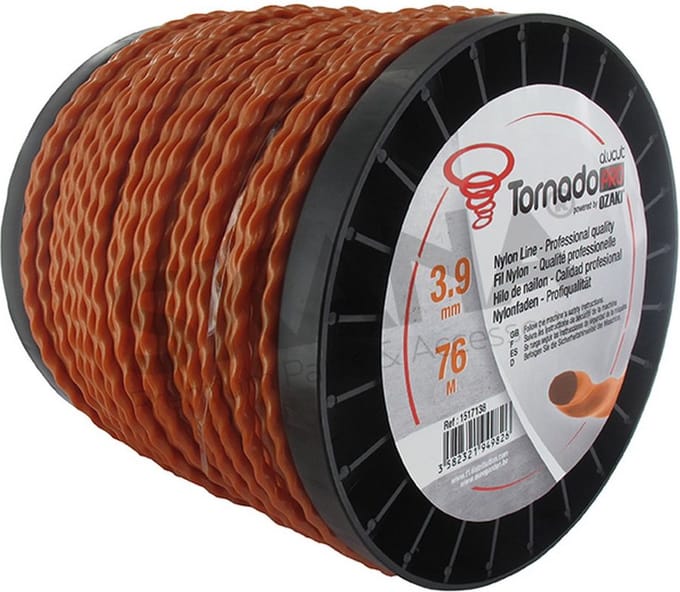 OZAKI TORNADO PRO ALUCUT - Spiraalvorm 3,9 mm x 76 m
