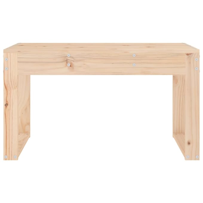 vidaXL - Tuinbank - 80x38x45 - cm - massief - grenenhout