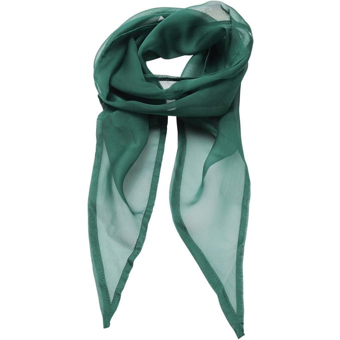 Premier Dames/Dames Chiffon Sjaal (Fles groen)