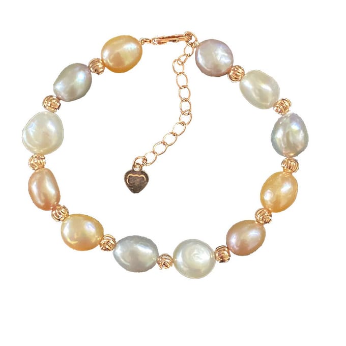 Parel Armband - Zoetwaterparels - Armband Dames - Barok
