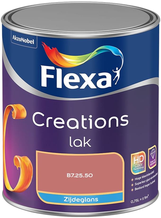 Flexa - Creations Lak Zijdeglans - B7.25.50 - Mengverf - 750 Ml