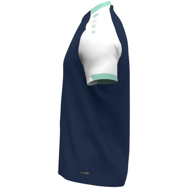 Jako Dynamic T-Shirt Heren - Marine / Wit / Munt | Maat: XL