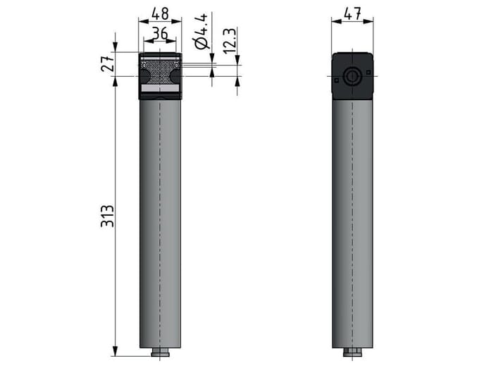Membraandroger 1/4'' 246l/min Mutifix