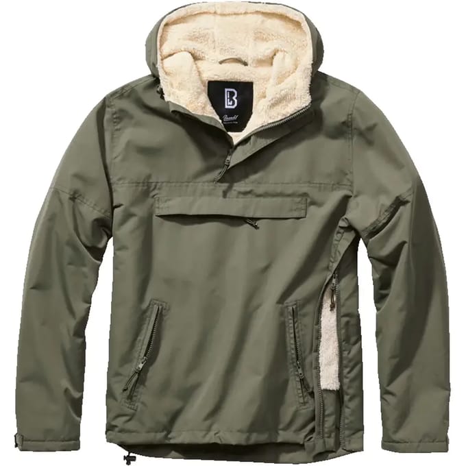 Brandit Sherpa Heren Windbreaker - olijf - XL