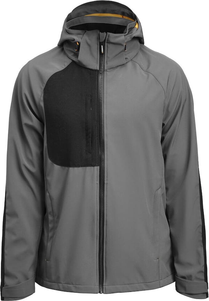 Jobman 1391 Softshell Jas 65139176 - Donkergrijs/Zwart - L