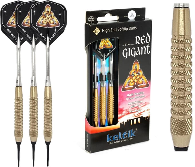 Softdart Soft Dart Pijlen Keltik Red Gigant 14 g