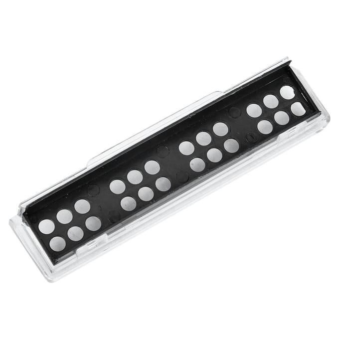 8 inch KUGOO Elektrische Scooter LED Koplamp Behuizingsschaal LCD Display Beschermhoes black